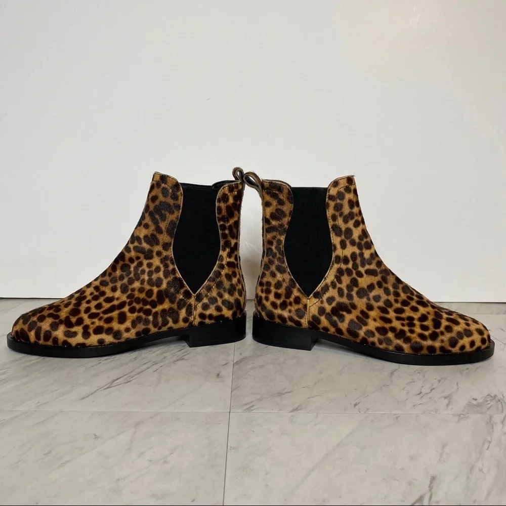 New! Rebecca Minkoff Sabeen Too Leopard Bootie 6.5